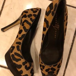 "Whisker" Animal Print Pony Hair Pump